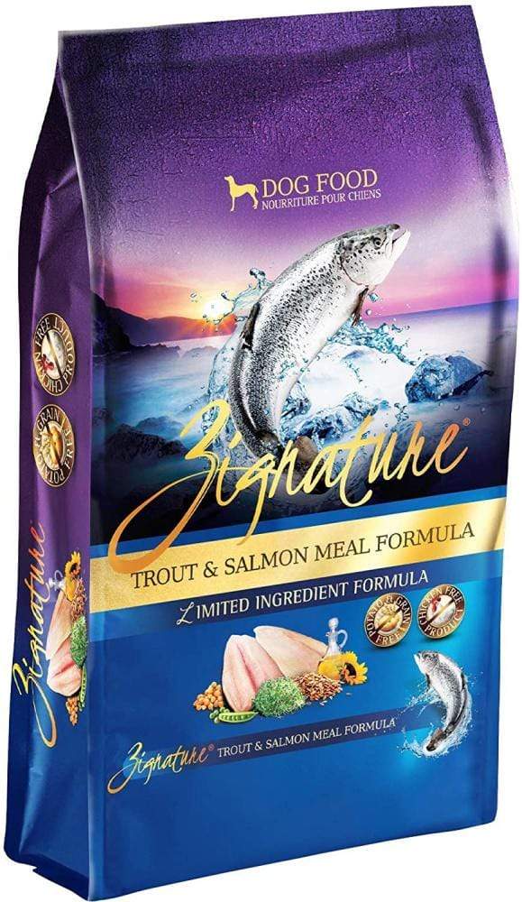 Zignature Trout and Salmon Meal Formula Dry Dog Food