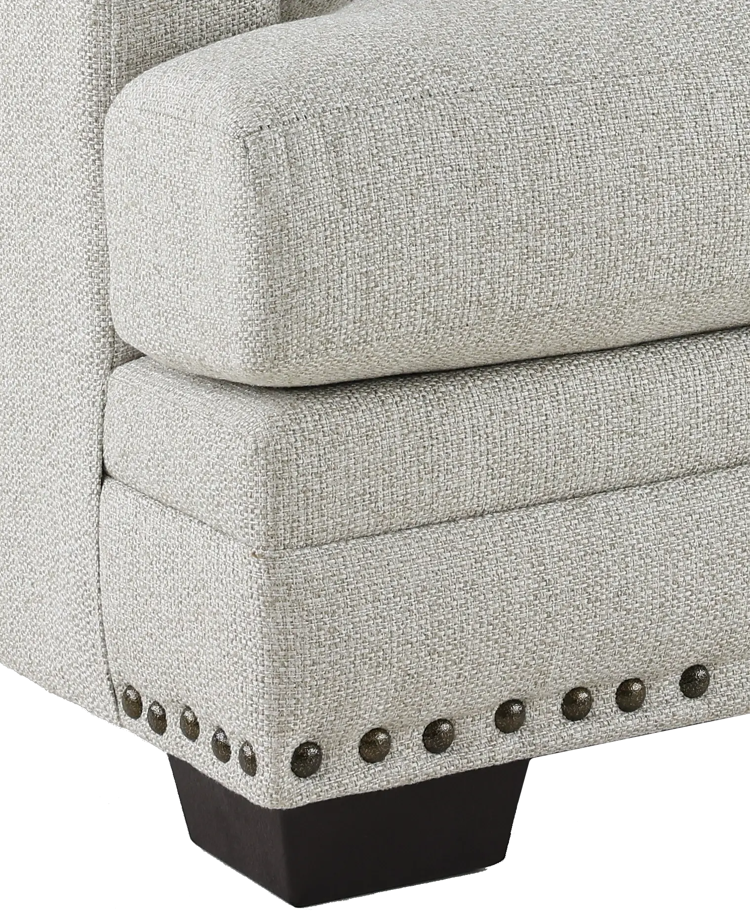 Modern Farmhouse Gray Loveseat