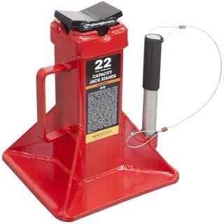 Big Red 22-Ton Heavy-Duty Jack Stands (2 Pack) T90072