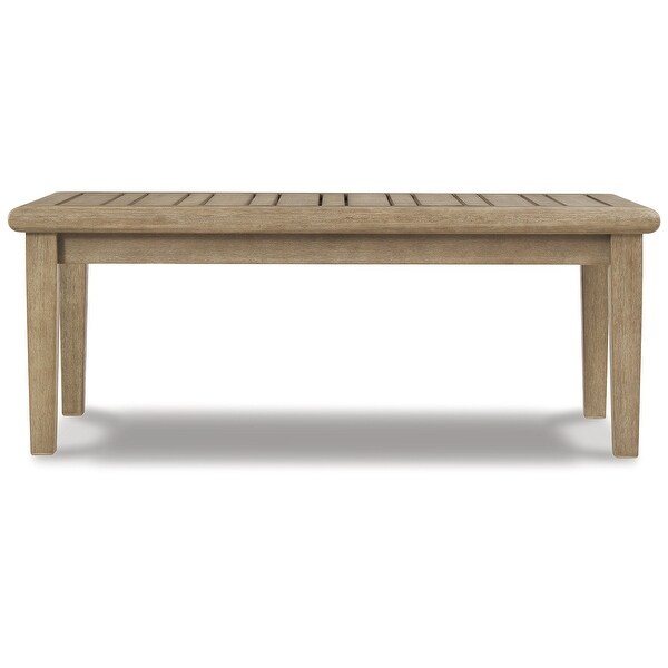 Signature Design by Ashley Gerianne Brown Outdoor Coffee Table with 2 End Tables