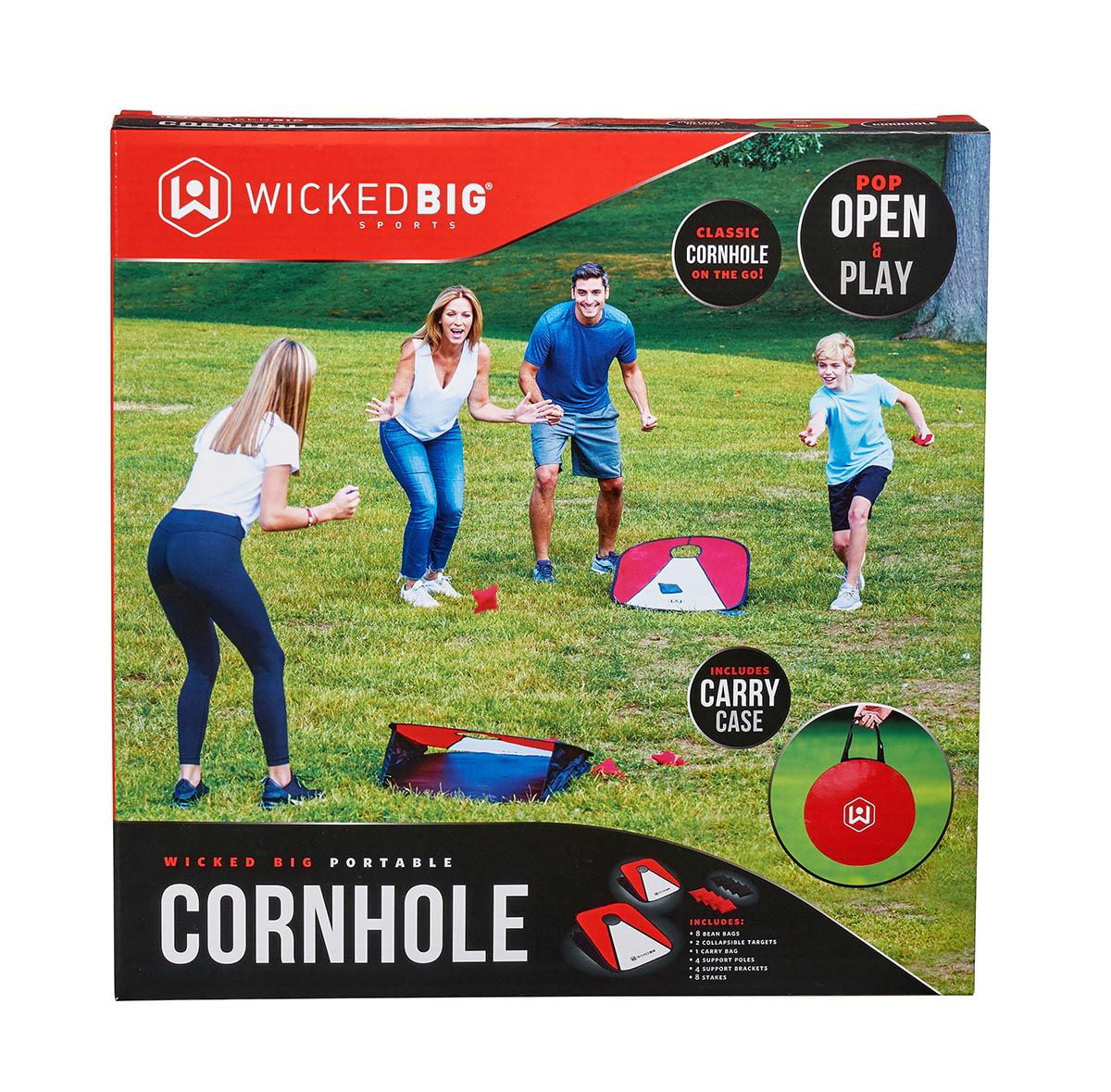 Wicked Big Sports Collapsible Vinyl Cornhole Outdoor Lawn Game