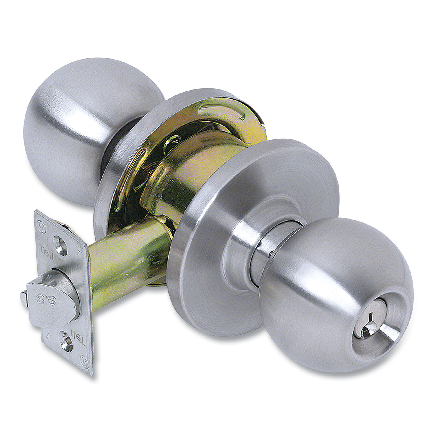 Heavy Duty Commercial Storeroom Knob Lockset by Tellandreg; PFQCL100045