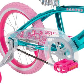 Huffy 16 in. N'Style Metallic Teal and Pink Girls' Bike 21830