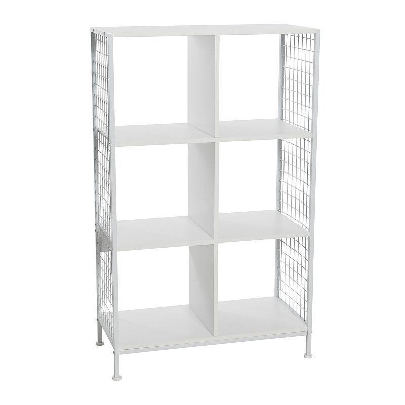 Household Essentials Wire 6-Cube Storage Cabinet