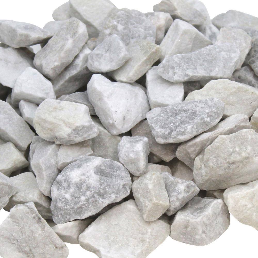 21.6 cu. ft. 0.5 in. to 1.5 in. Small Snow White Marble Chips RFWMC1-30-P54