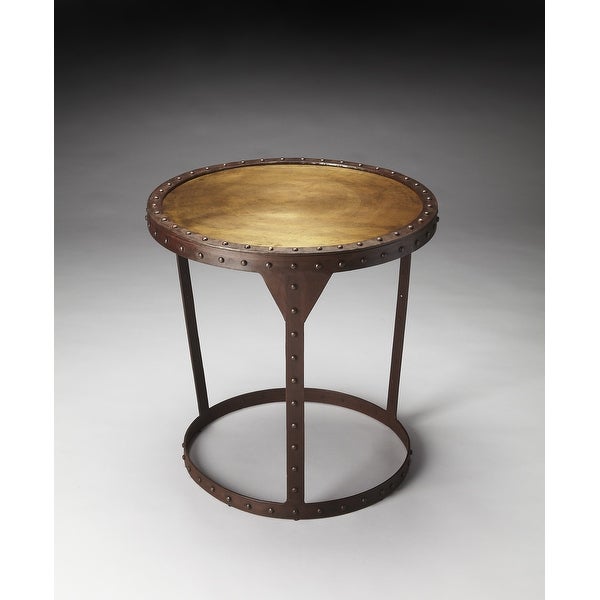 Handmade Bonham Iron End Table (India)