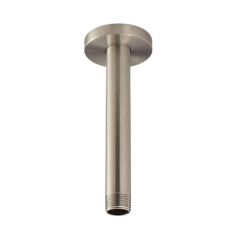 Speakman 6 in. Ceiling-Mounted Rain Shower Arm and Flange in Brushed Nickel S-2580-BN