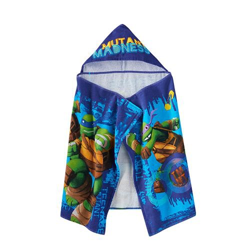 TMNT Teenage Mutant Ninja Turtles Ooze Hooded Beach Towel Bath Wrap