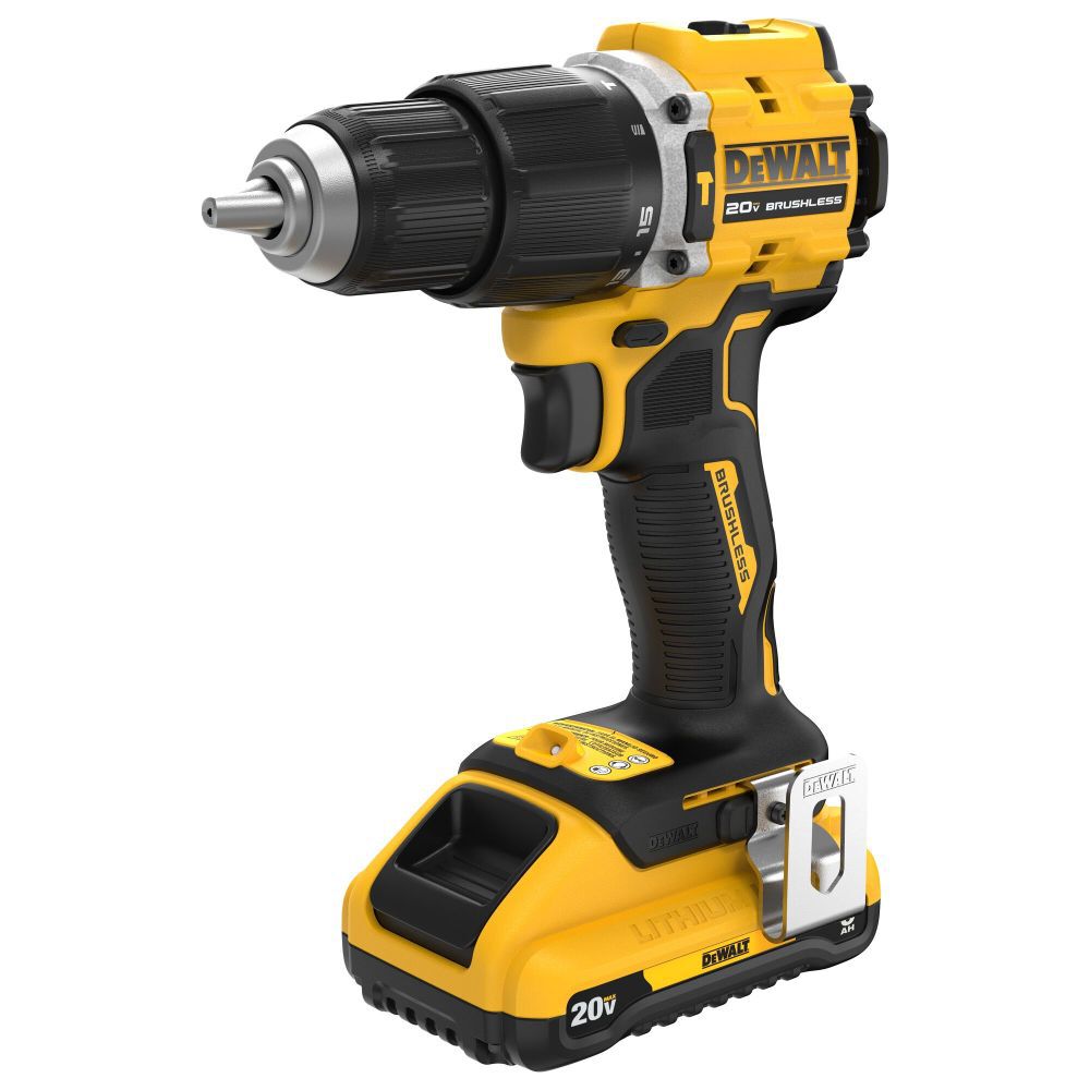 DEWALT 20V MAX 1/2" Hammer Drill ATOMIC COMPACT SERIES Cordless Kit DCD799L1 from DEWALT