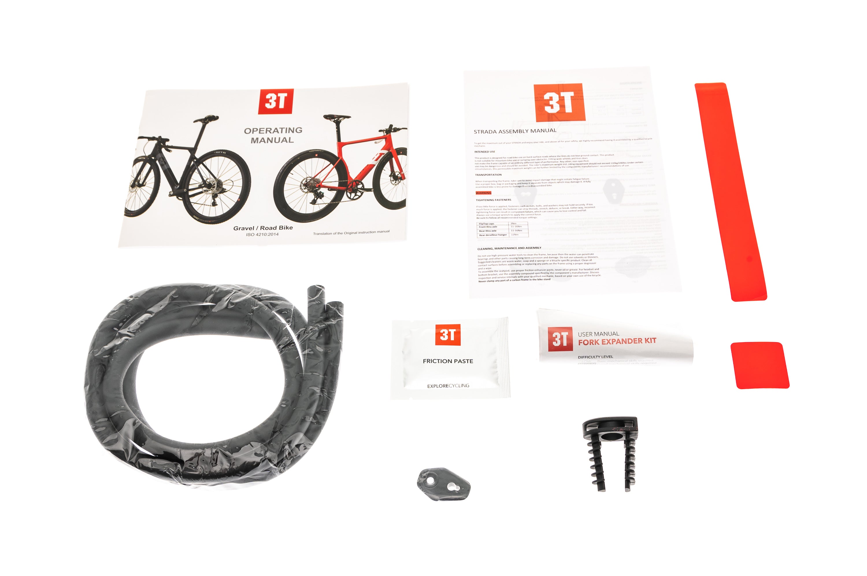 3T Strada Team Stealth X-Small Frameset - 2020