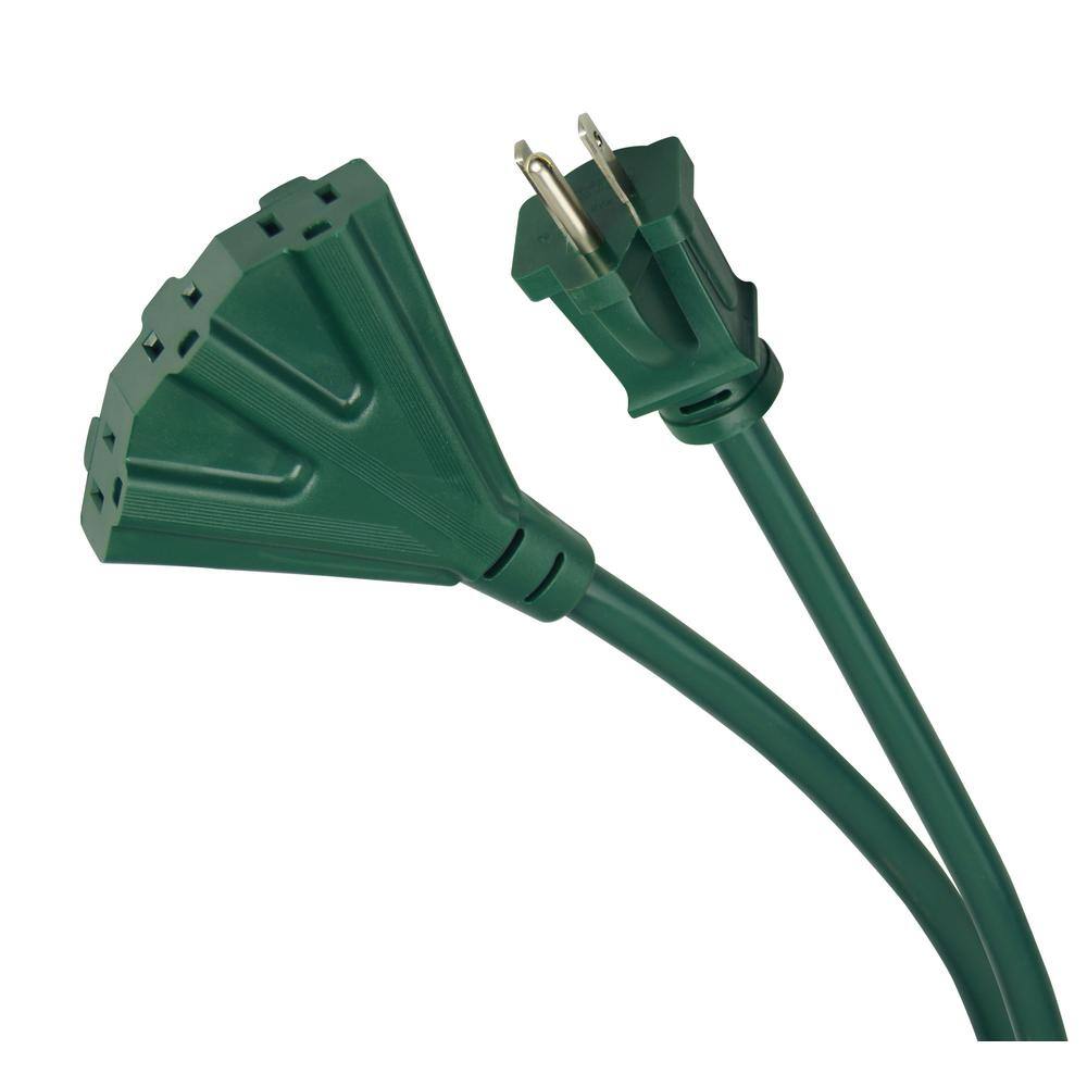 HDX 2 ft. 143 3OL Fan Type Extension Cord STW KAB-2YC-2FT