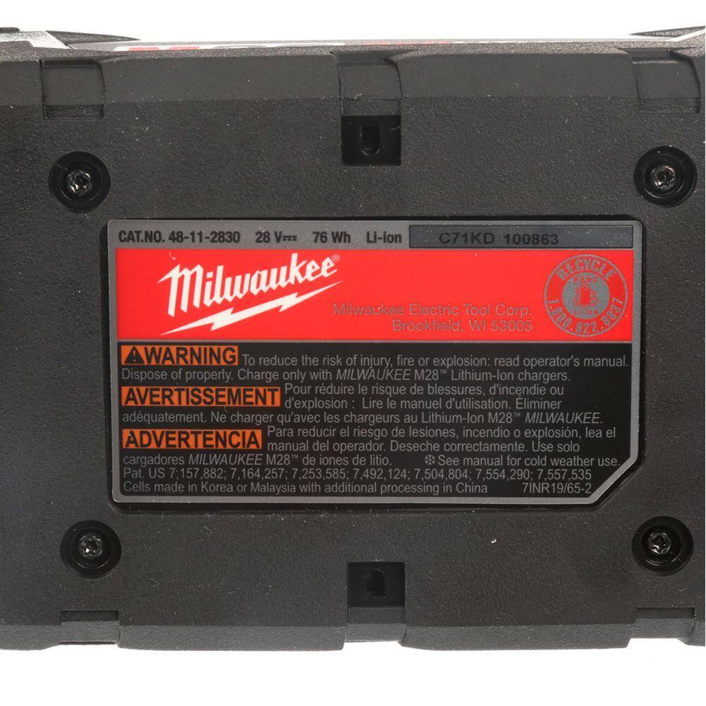 MW M28 28-Volt Lithium-Ion XC Extended Capacity Battery Pack 3.0Ah 48-11-2830