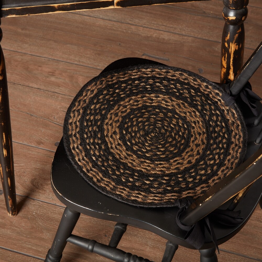 Farmhouse Jute Chair Pad Set of 6