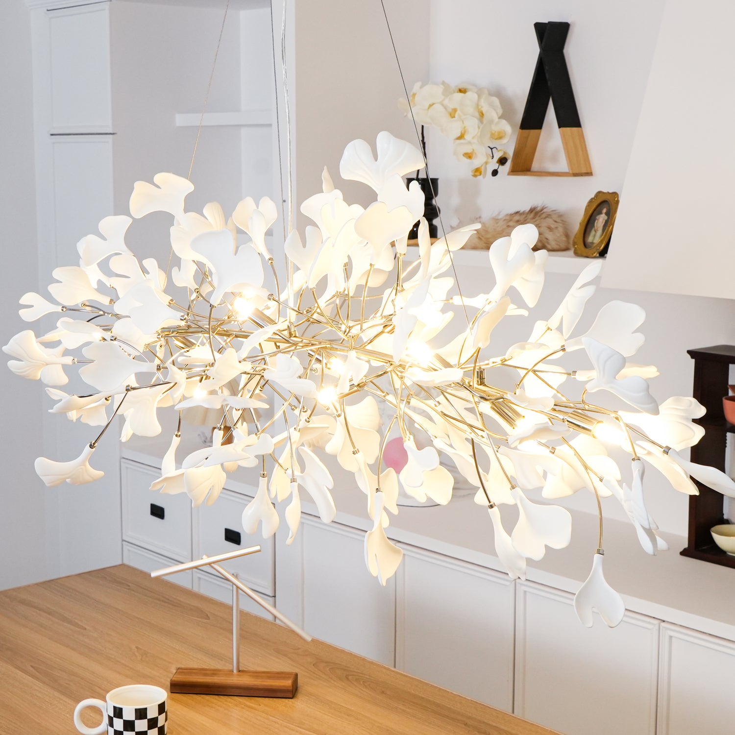 Gingko Chandelier N