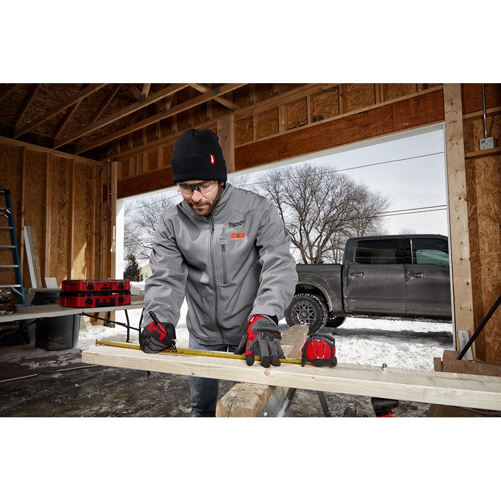 Milwaukee M12 Heated TOUGHSHELL Jacket Kit Gray 2X