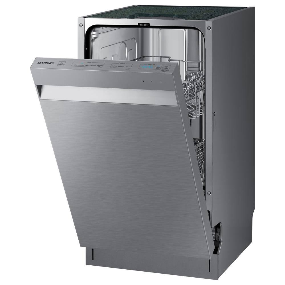  18 in. Top Control Dishwasher in Fingerprint Resistant Stainless Steel AutoRelease 46 dBA DW50T6060US