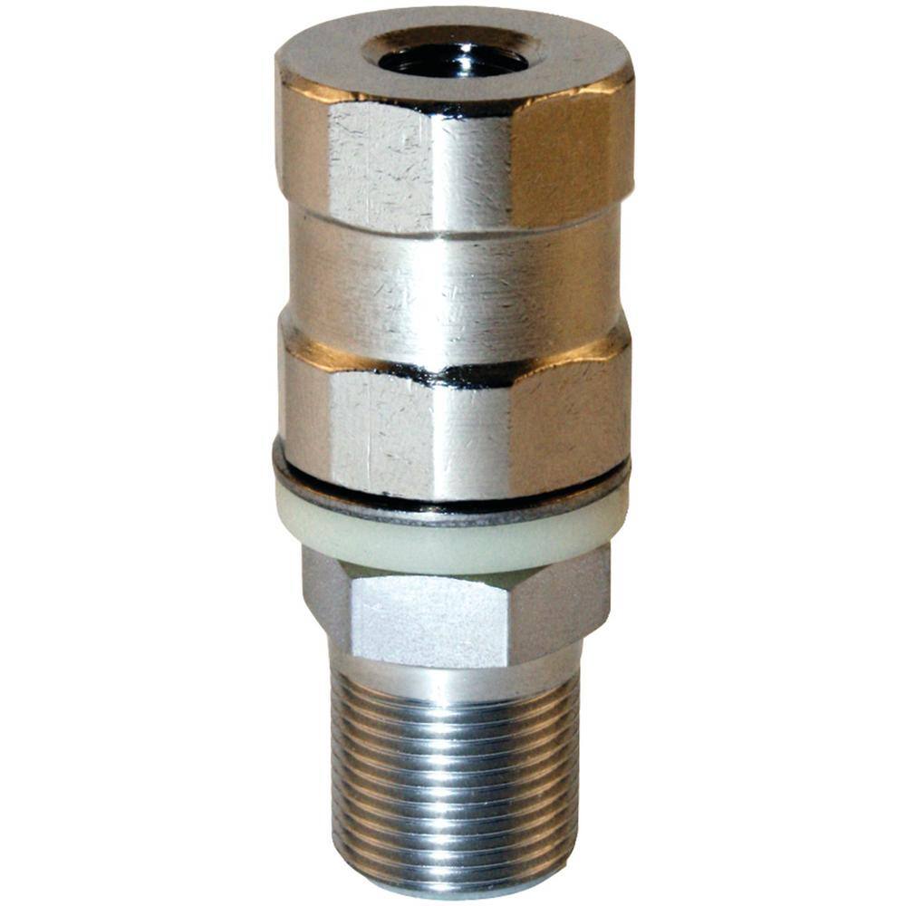 Tram Super-Duty CB Stud Stainless Steel SO-239 with All Thread and Contact Pin 208