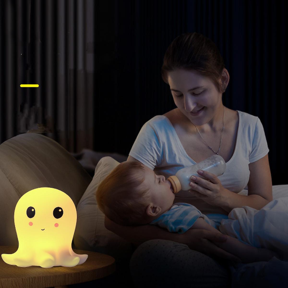 Cute Animal Led Desk Baby Lamp Bedside Silicone Nightlight