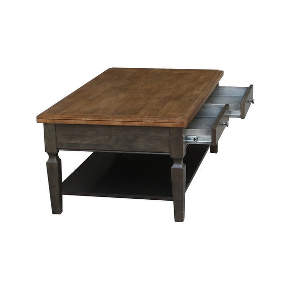 Vista Solid Wood Coffee Table - 48