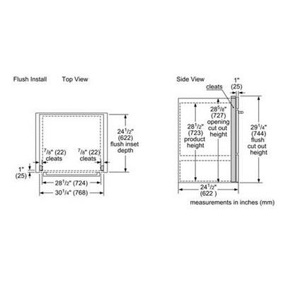 Bosch 30-inch Warming Drawer HWD5051UC