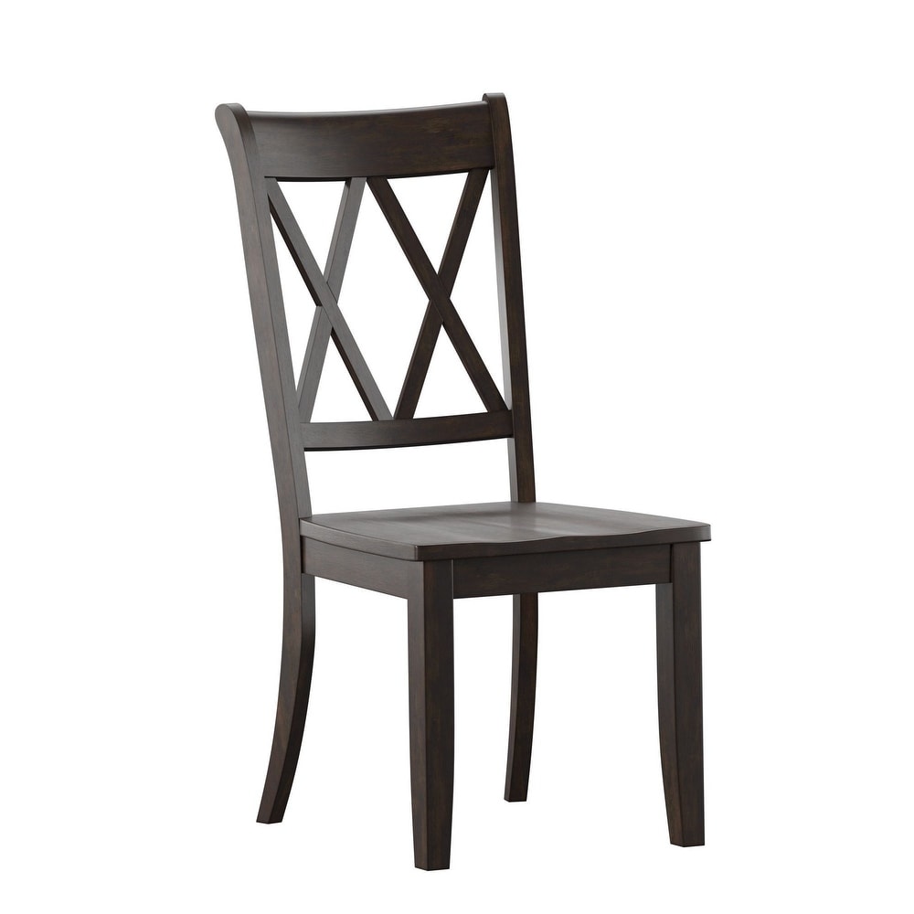 Eleanor X Back Wood Dining Chair (Set of 2) by iNSPIRE Q Classic