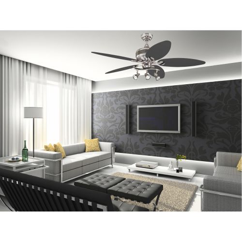 Xavier II 52-Inch Reversible Five-Blade Indoor Ceiling Fan