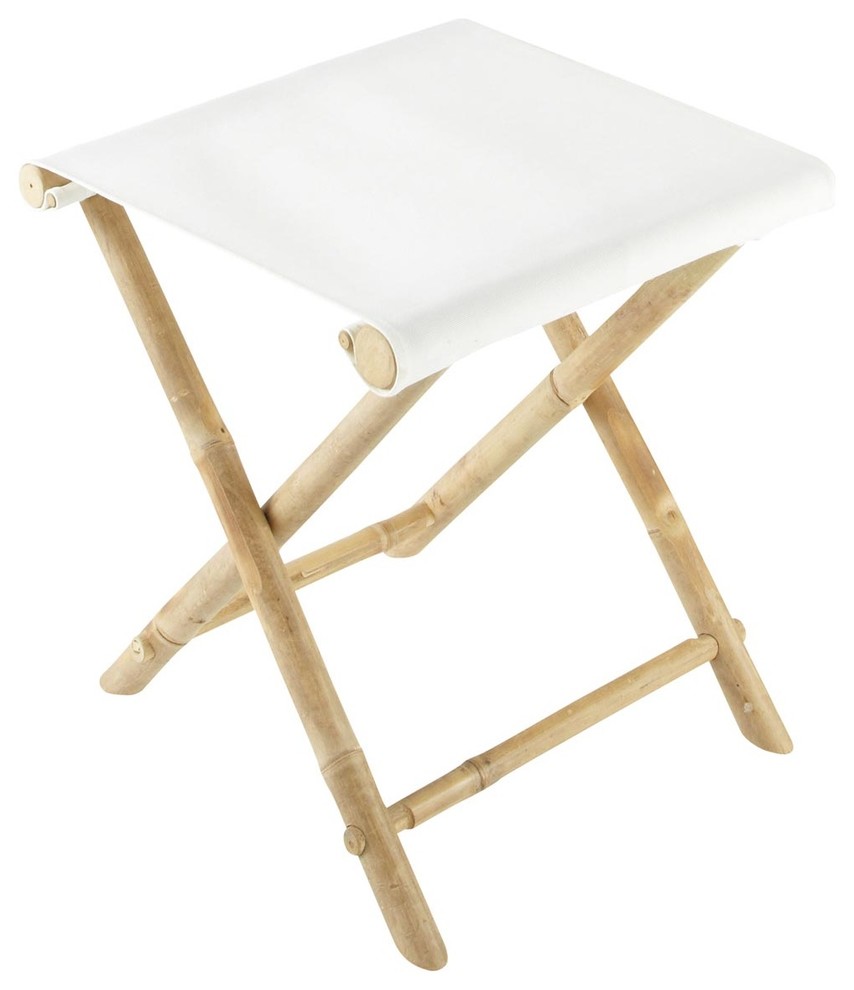 Foldable Bamboo Stool   Asian   Folding Chairs And Stools   by Zero Emission World  Houzz