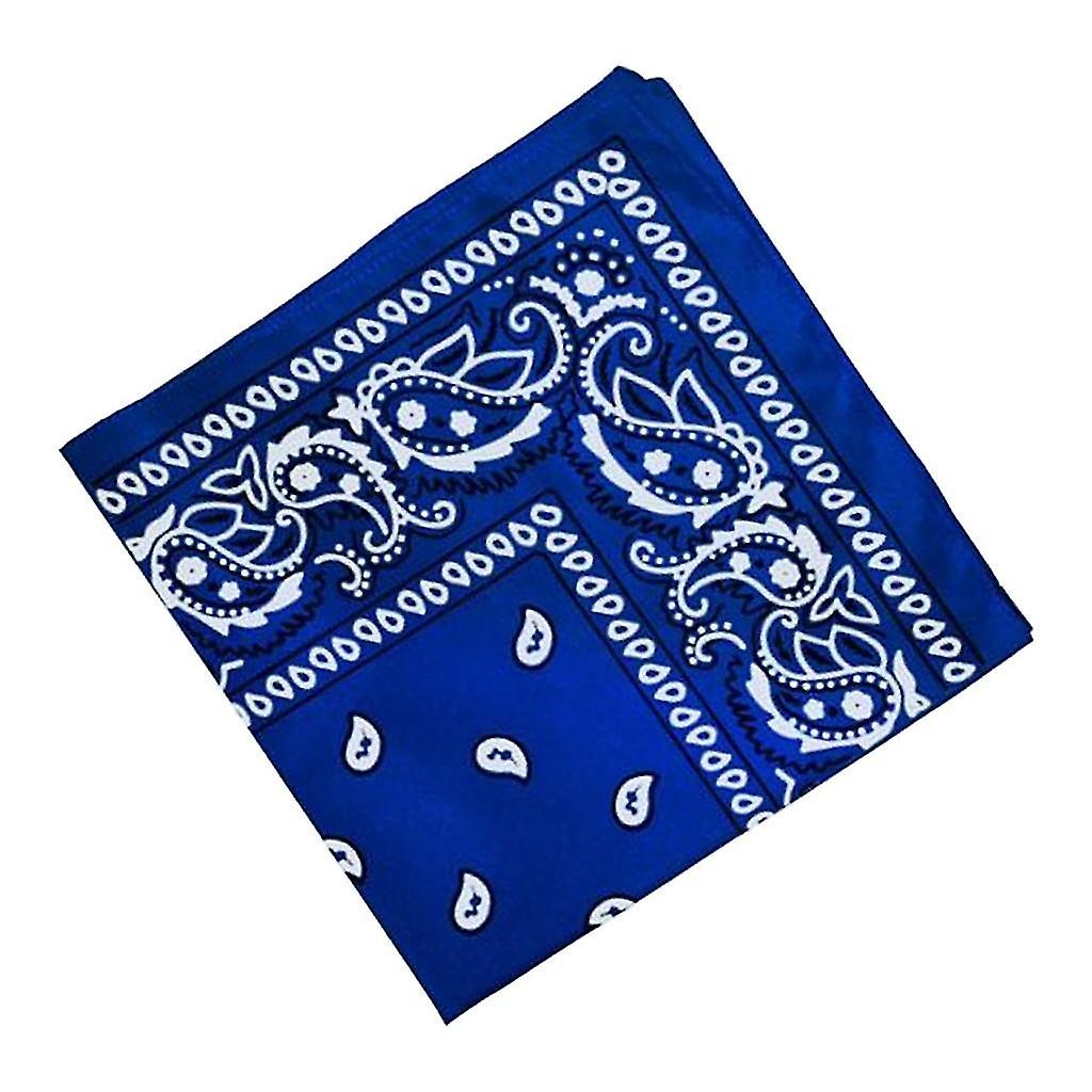 2x Women Men Cotton Paisley Print Paisley Bandana Head Wrap Neck Hair Band