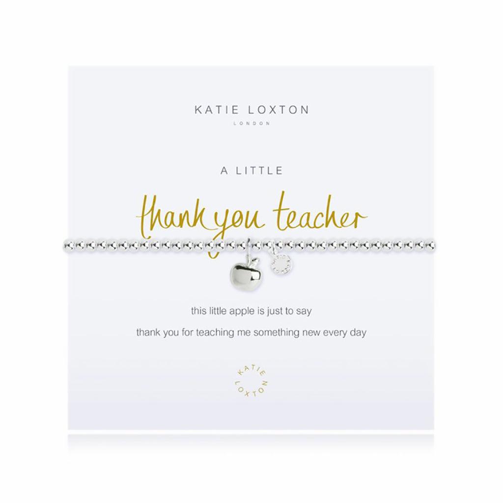 Katie Loxton  A Little Thank You Teacher Bracelet