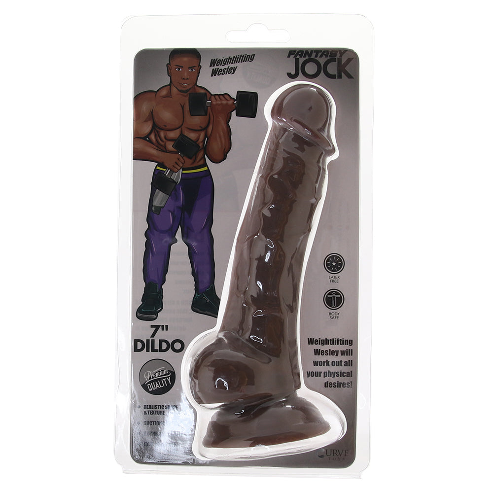 Fantasy Jock Weightlifting Wesley 7 Inch Dildo