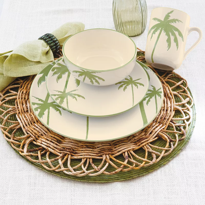 Baum Palms 16-pc. Dinnerware Set