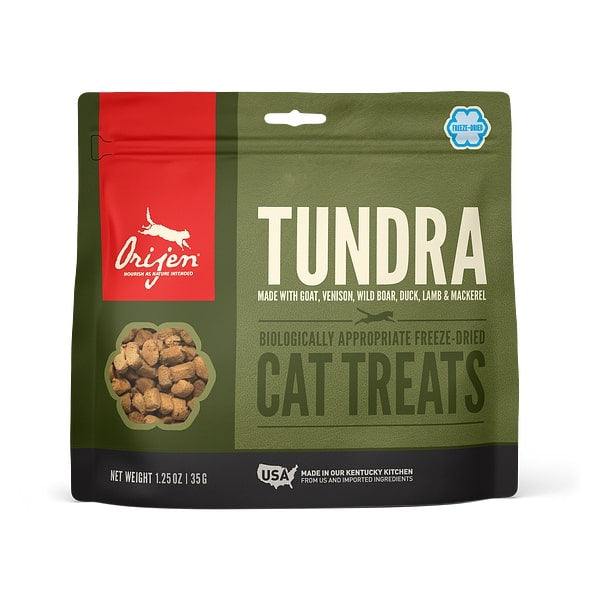 Grain Free Freeze Dried Tundra Cat Treats;