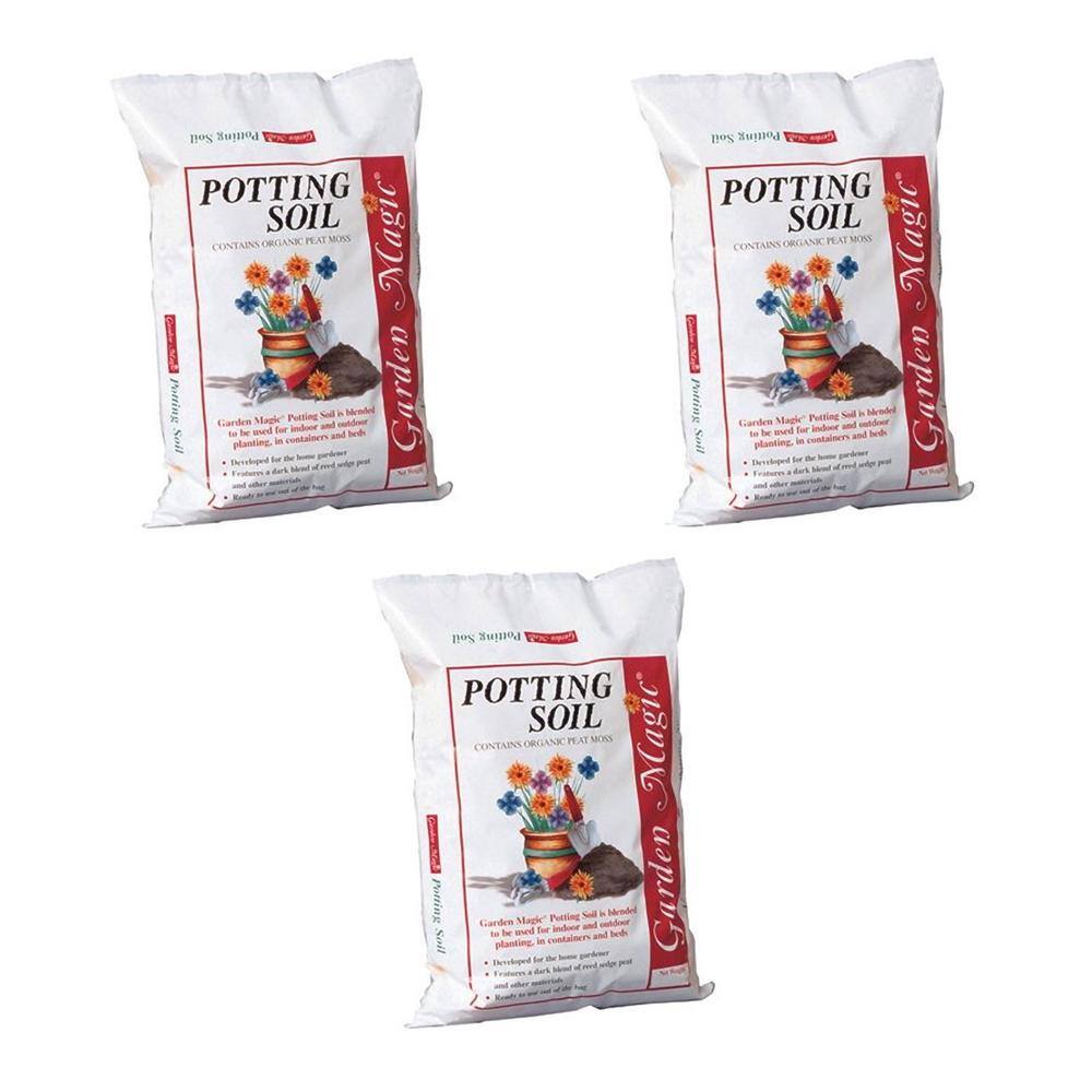 Garden Magic General Purpose Potting Soil Mix 20 lbs. Bag (3-Pack) 3 x 5720