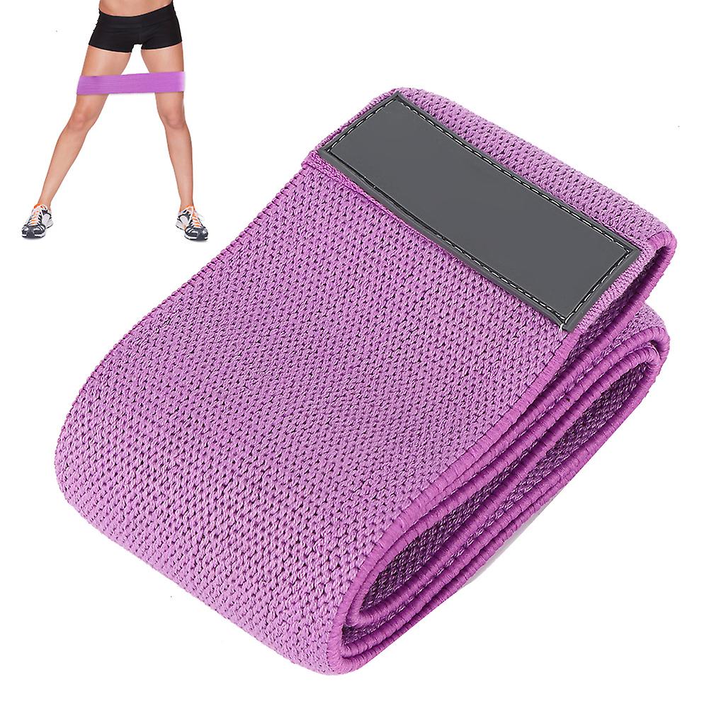 High Flexibility Buttocks Training Loop Belt Resistance Pull Strap Leg Slimming For Fitness Yoga Pilatespurple