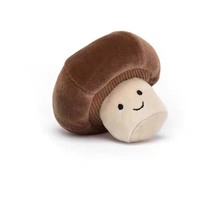 Lively and cute mushroom doll, soothing plush toy