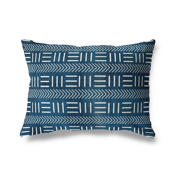 WILLOW BLUE Indoor|Outdoor Pillow By Terri Ellis