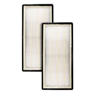 LifeSupplyUSA 5 in. x 10 in. x 3 in. Holmes Honeywell Vicks Replacement HEPA Air Purifier Filters (4-Pack) 2ER010