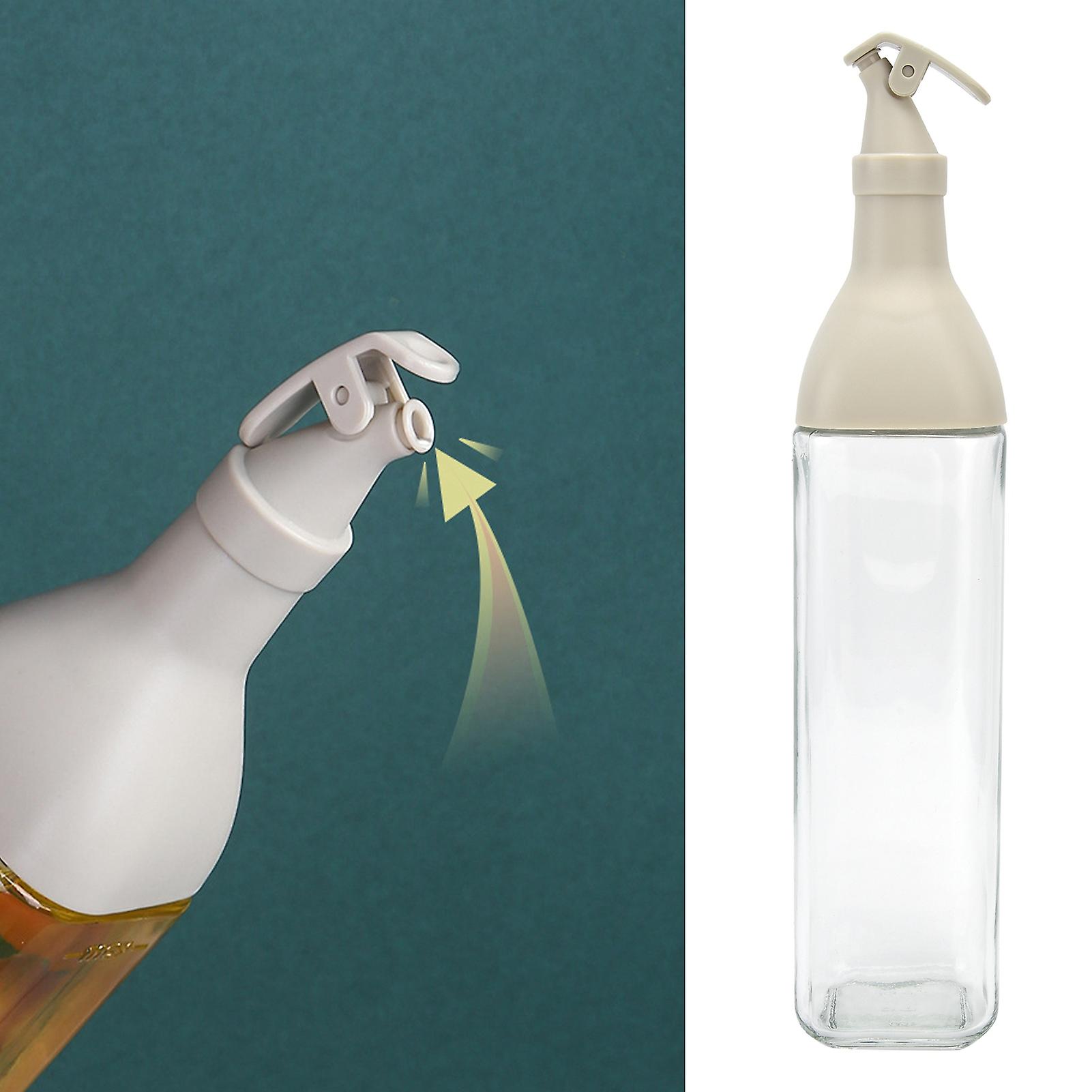 Oil Bottle Kitchen，500ml Dustproof Design Oil Spray Dispenser，olive Oil Dispenser Bottles Built In Nozzle Easy To Pour For Home Kitchen