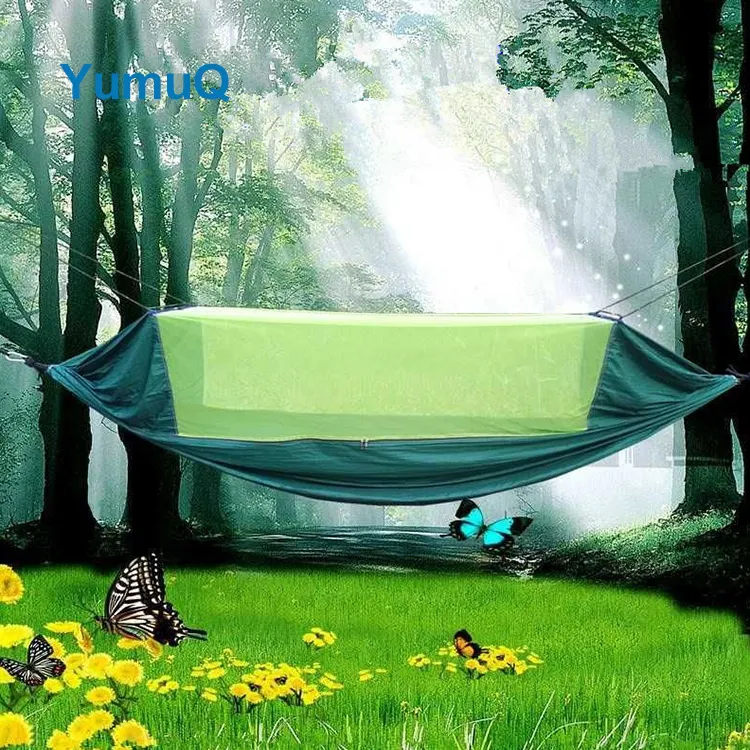 YumuQ Mosquito Net Cotton Hanging Outdoor Camping For Hammock Swing Canopy Tree Tent Cheap