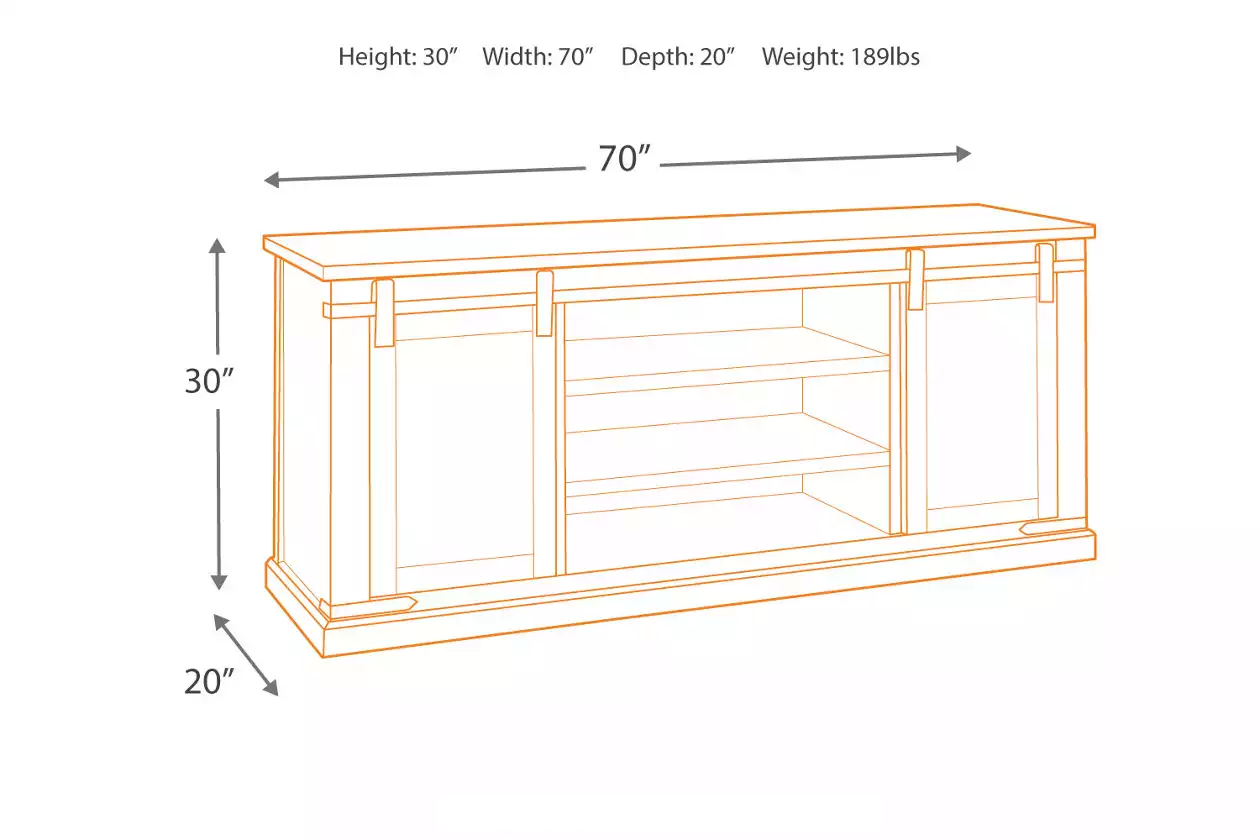 Budmore 70 TV Stand