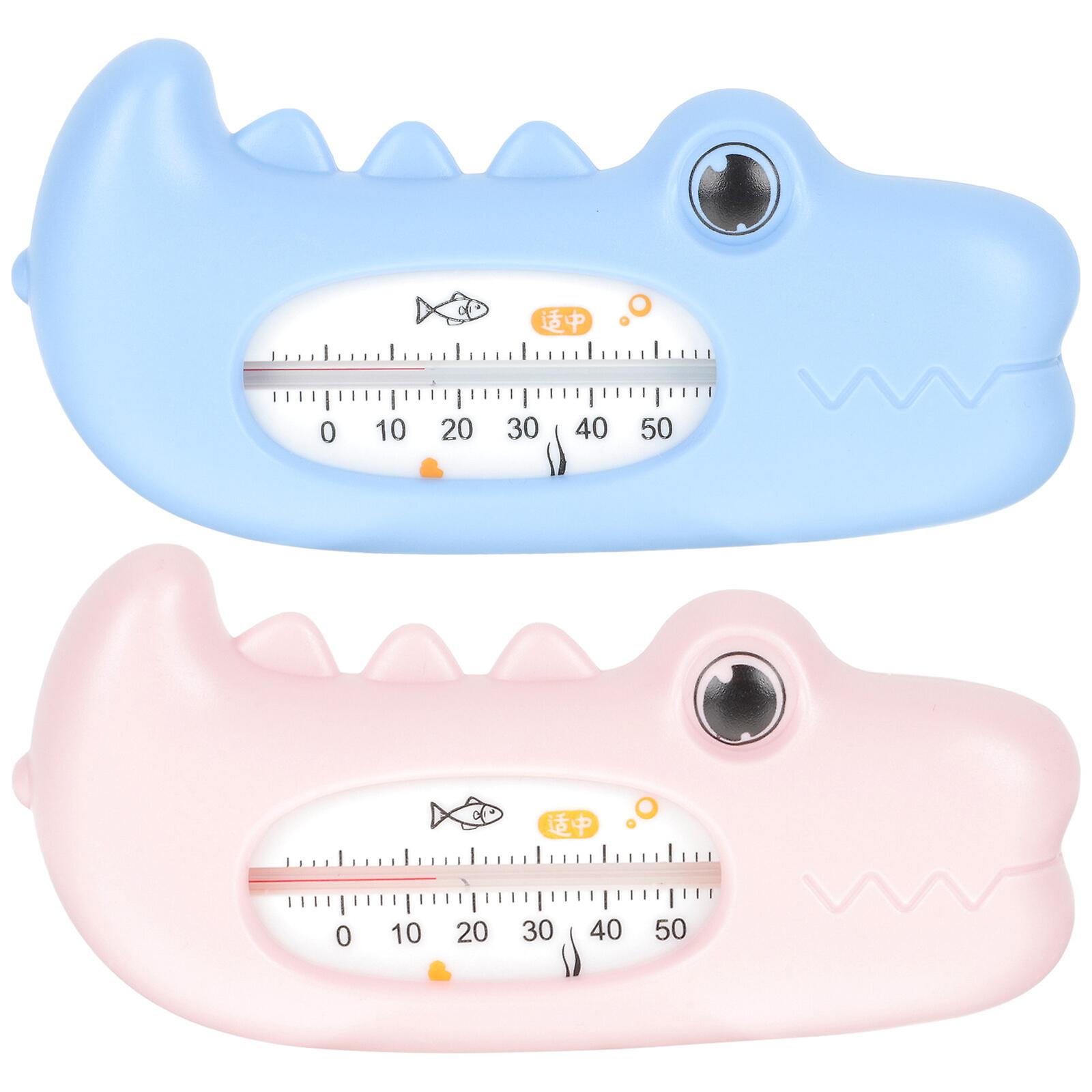 2pcs Baby Water Thermometers Animal Shape Thermometer Temperature Measuring Tool