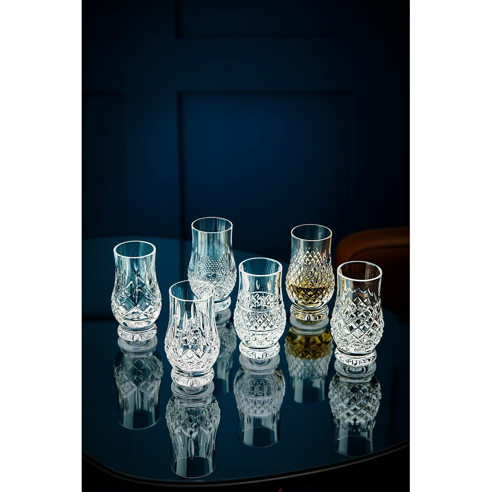 Waterford Connoisseur Lismore Heritage Tasting Tumbler Footed 5.7 Oz Set/6