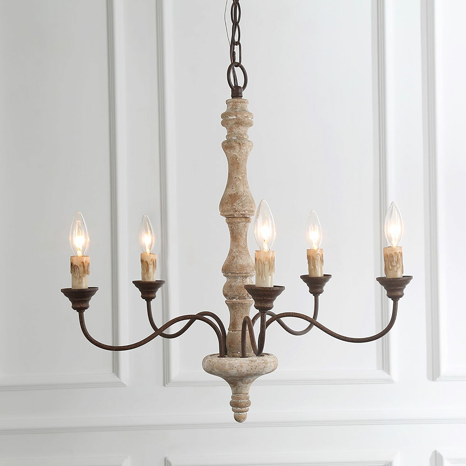 Candlestick Farmhouse chandelier