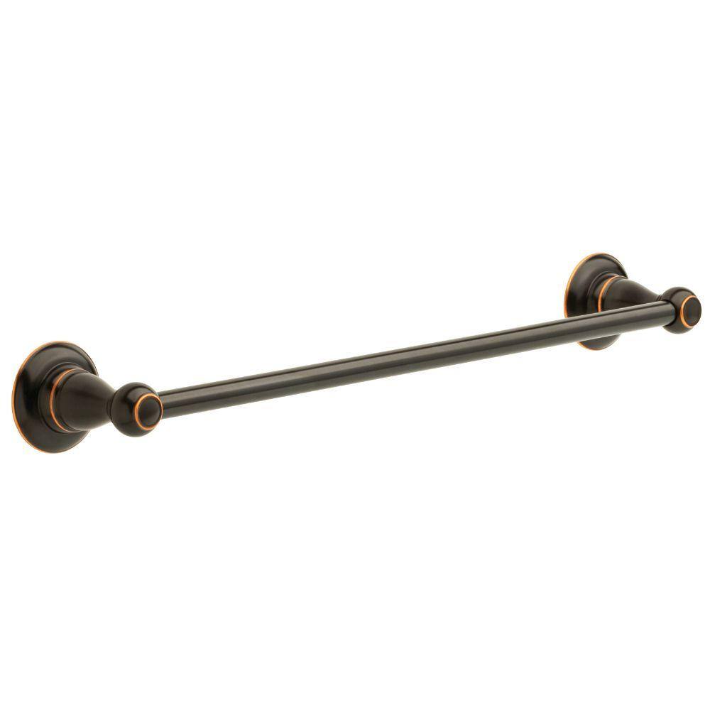 Delta Porter 18 in. Towel Bar in Oil Rubbed Bronze 78418-OB1