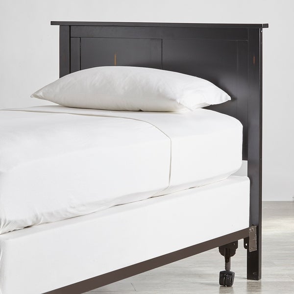 Mercer Mission Transitional Black Panel Headboard by iNSPIRE Q Classic - - 12546891