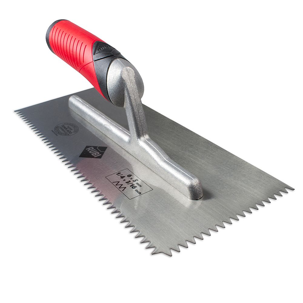 Rubi Tools 76976 Jagged Trowel Triangular - 1