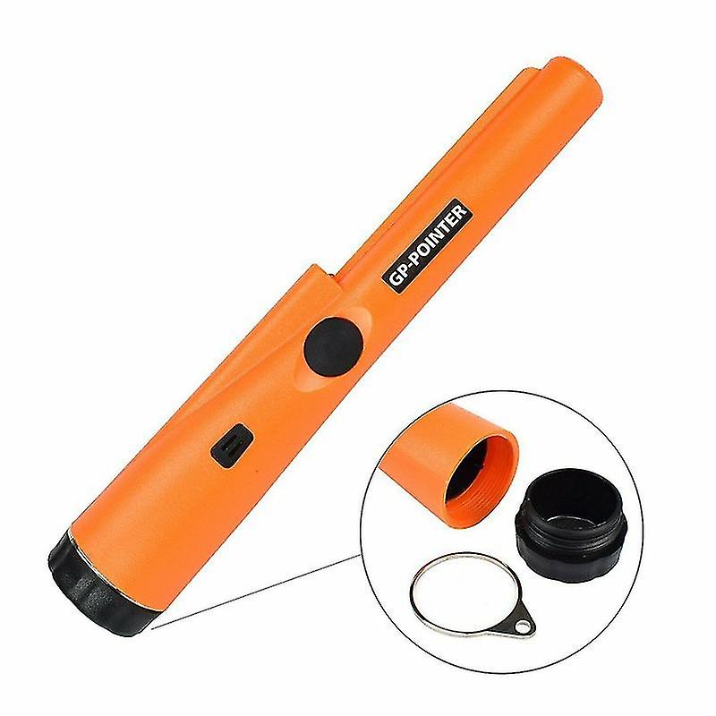 Miman Handheld Metal Detector 360 Side Detection With Led Pinpoint Metal Detector Scanner， Yellow， 230 X 40 X 40 Mm