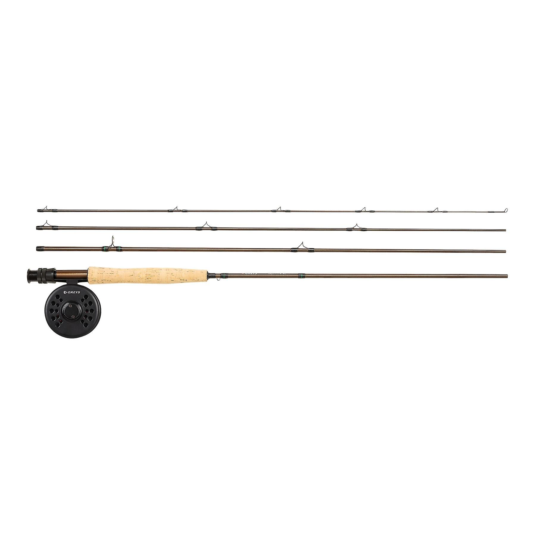 Greys K4ST+ 9' #6 Combo / Fly Fishing Rod And Reel