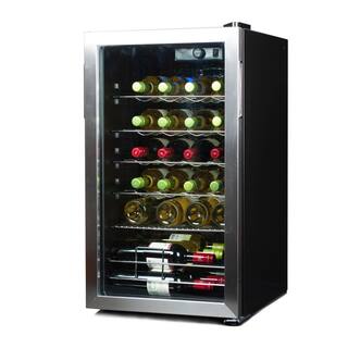 BLACK+DECKER 17.5 in. Wide 26 Bottle Capacity Wine Cellar BD61536