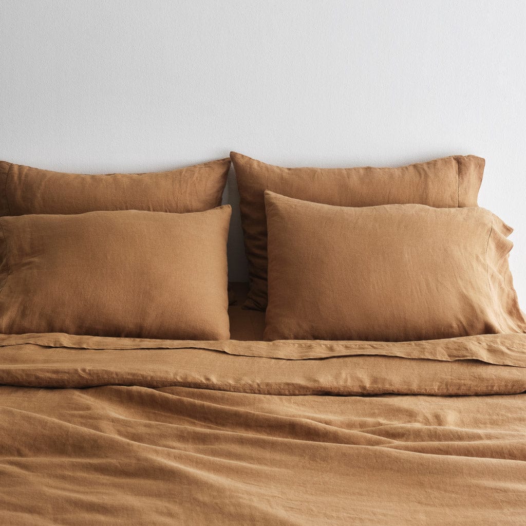 Stonewashed Linen Pillowcases